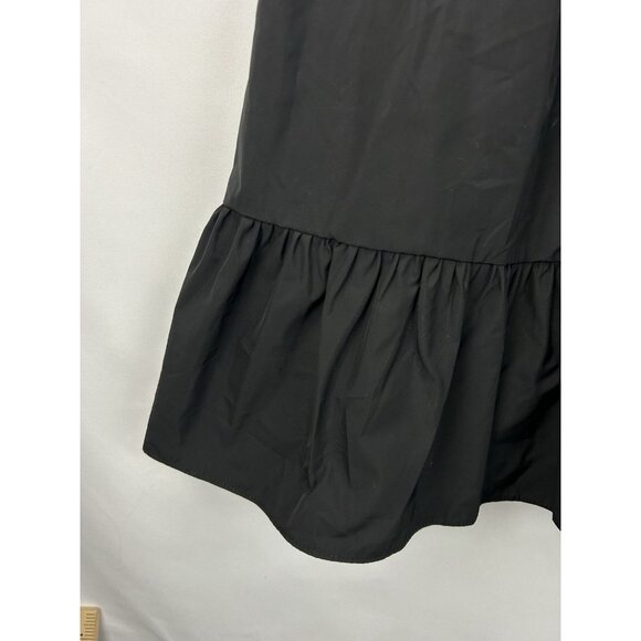 Amanda Uprichard Women’s Size Large Sicily Mini Black Dress Made In USA - Picture 13 of 15